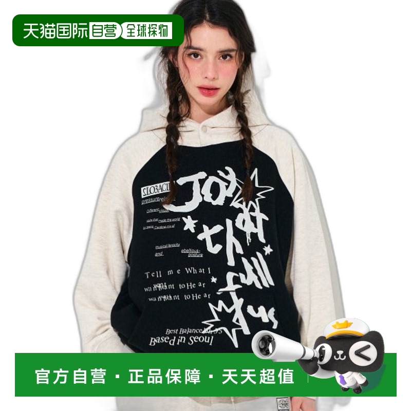 韩国直邮SLOW ACID 女士24年新款潮牌韩系休闲百搭卫衣SL-24SS-H3