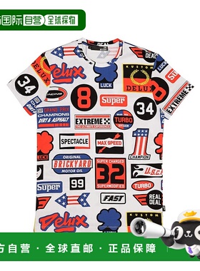 1h可退 香港直邮MOSCHINO 男士T恤 M466807E1653Y57 SS2023 白色