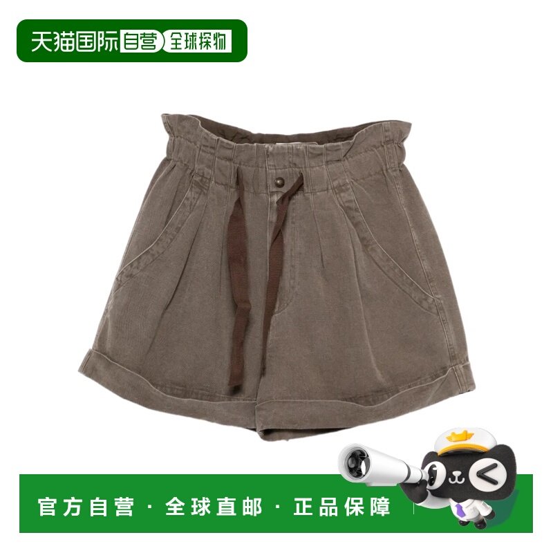 1h可退 香港直邮26SS Nirma抽绳褶皱短裤 Women,女装/女士精品,休闲裤,淘宝优惠券,粉丝福利购,淘宝优惠卷