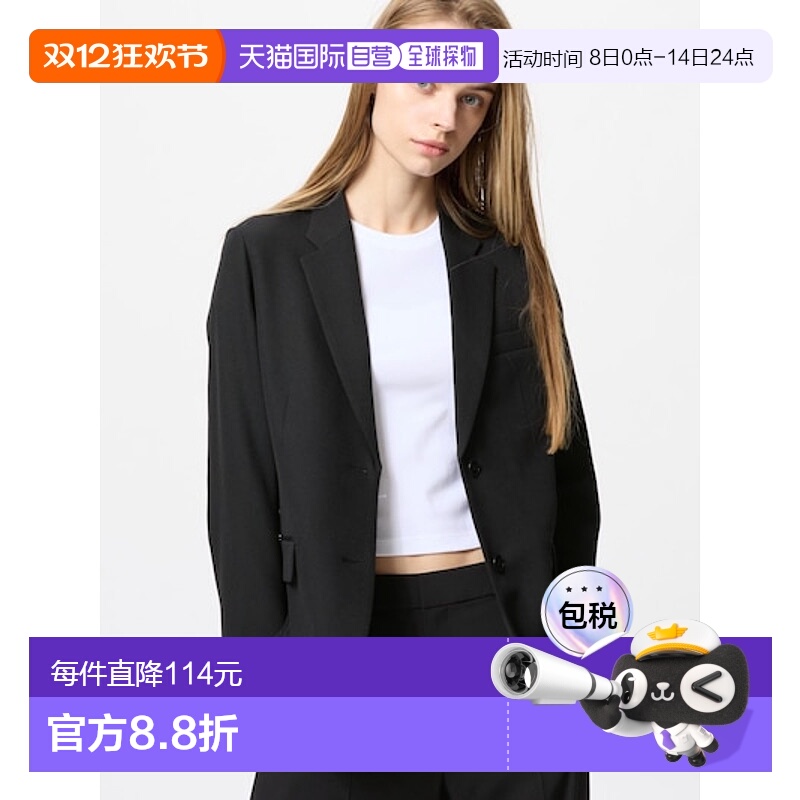 日潮跑腿UNIQLO优衣库款女装西装正装宽松通勤休闲外套474562新款