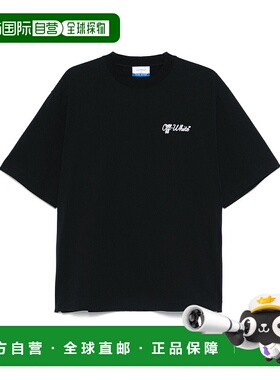 香港直邮OFF-WHITE 男士T恤 OMAA120C99JER00D1001 CO 黑色