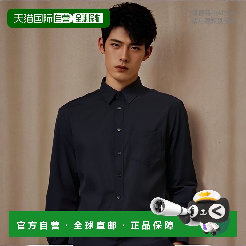 香港直邮Emporio Armani 翻领长袖衬衫 P1CA6TP1A8C阿玛尼