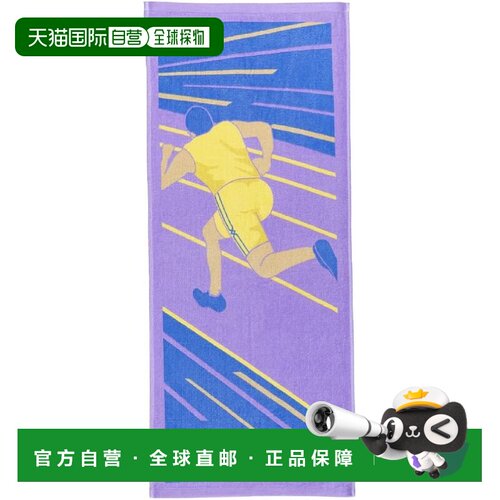 【日本直邮】美津浓 今治产社团运动毛巾 田径款 F 32JYC122