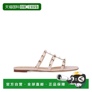 香港直郵VALENTINO 徽標拖鞋 Women crov華倫天奴 ROCKSTUD