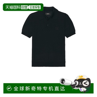 AMKNPO1028 Polo衫 舒 black黑色 香港直邮AMIRI 1h可退 男士