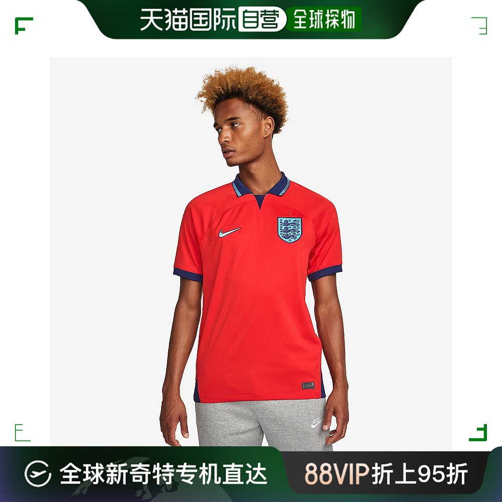 香港直邮潮奢 Nike 耐克 男士 England 22/23 Dri-Fit SS Away Je 男装 T恤 原图主图