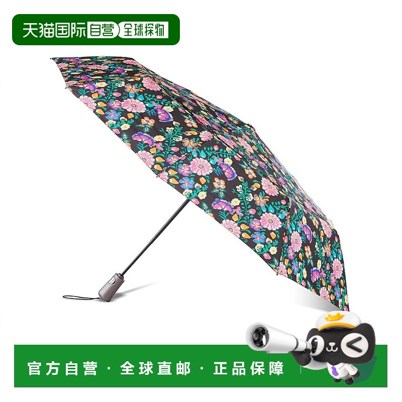 自营totesWomen's Automatic Windproof Ultimate Compact Umbrel