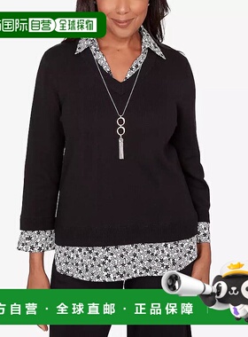 1h可退 【美国直邮】alfred dunner 女士 毛衣