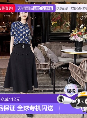 日本直邮日潮 GRL 束腹风喇叭裙 tt011长裙显瘦半身裙伞裙中长裙