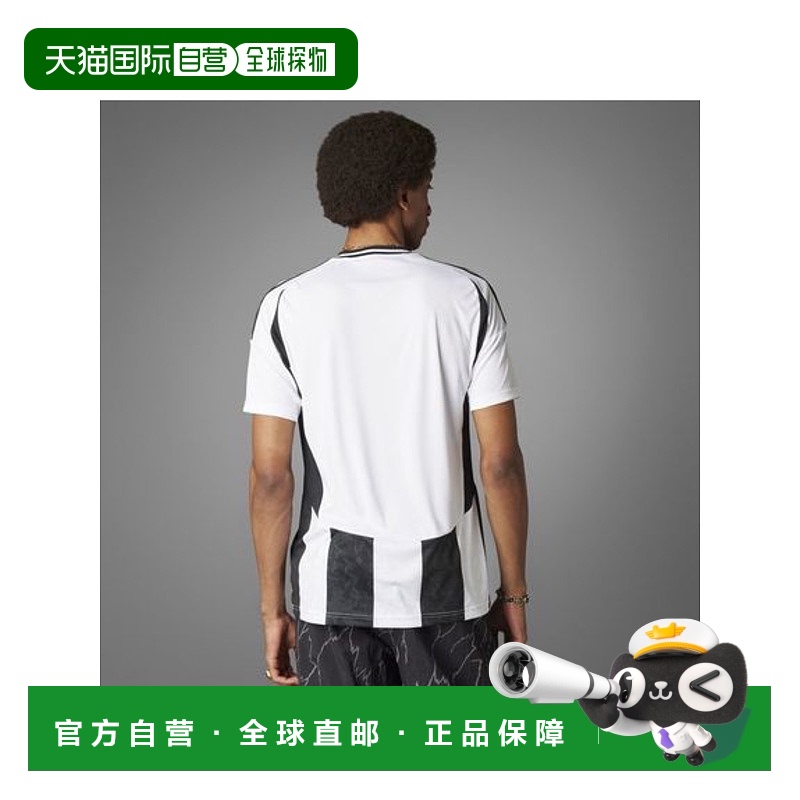 日本直邮 Adidas阿迪达斯 男士修身圆领短袖复古足球衣 IS8002