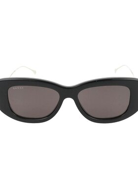 GUCCI 女士眼镜 GG1566S001 CO 黑色 全框太阳镜