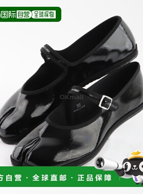 韩国直邮DROGHERIA CRIVELLINI TABI 玛丽珍鞋 - 漆黑 (FTMJ FX B