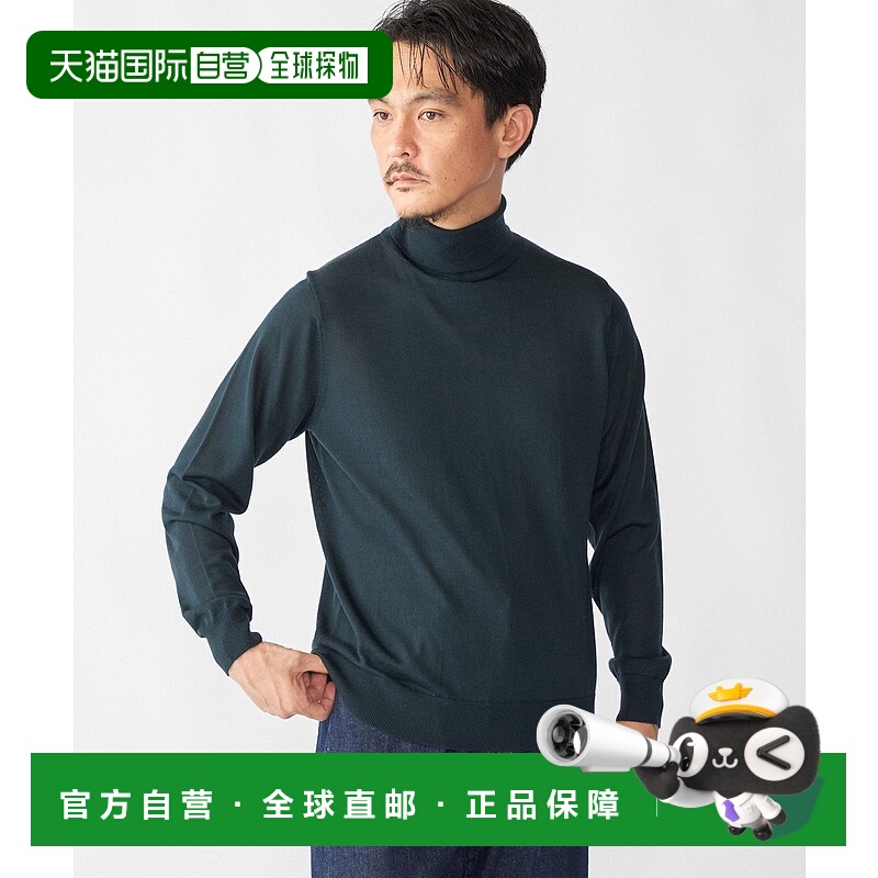 日本直邮SHIPS HANDFRAME 16Gauge羊毛内搭针织衫