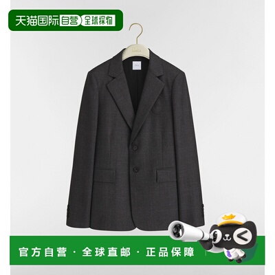 自营欧洲直邮Dior迪奥 Medaillon女士威尔士亲王格纹羊毛/羊绒西