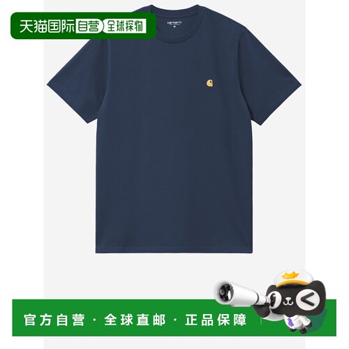 1h可退 香港直邮CARHARTT WIP 男士T恤 I0263913H6XX SS2026 蓝色