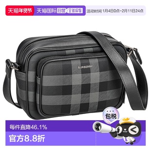 日本直邮BURBERRY博柏利单肩包经典格子男女通用经典大牌简约风时