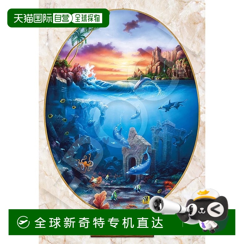 【日本直邮】Epoch 拼图300片 海豚聚会(26×38cm) 28-339s