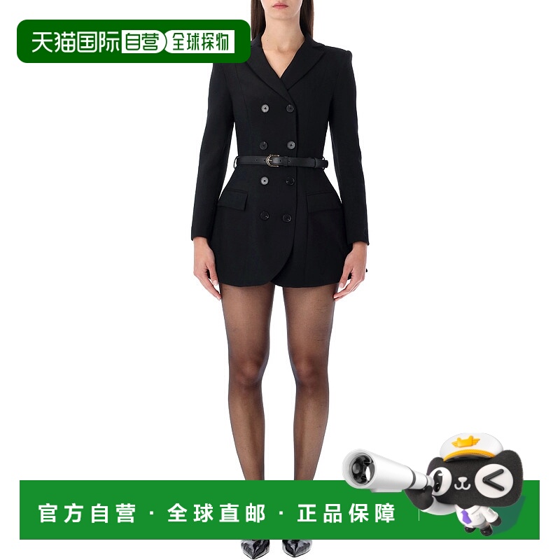 1h可退 香港直邮Self-Portrait 女士 西装束带迷你连衣裙 AW25099