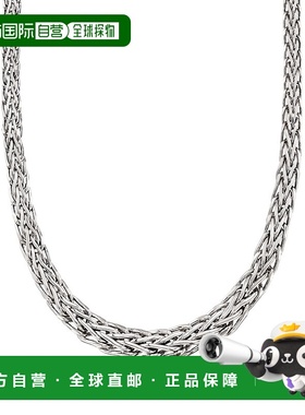 自营 Ross-Simons 纯银渐变小麦链项链 - 20 英寸 美国奥莱直发