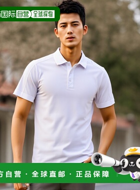 自营 cutter & buckCutter&Buck Prospect纹理弹力男式Polo衫-白