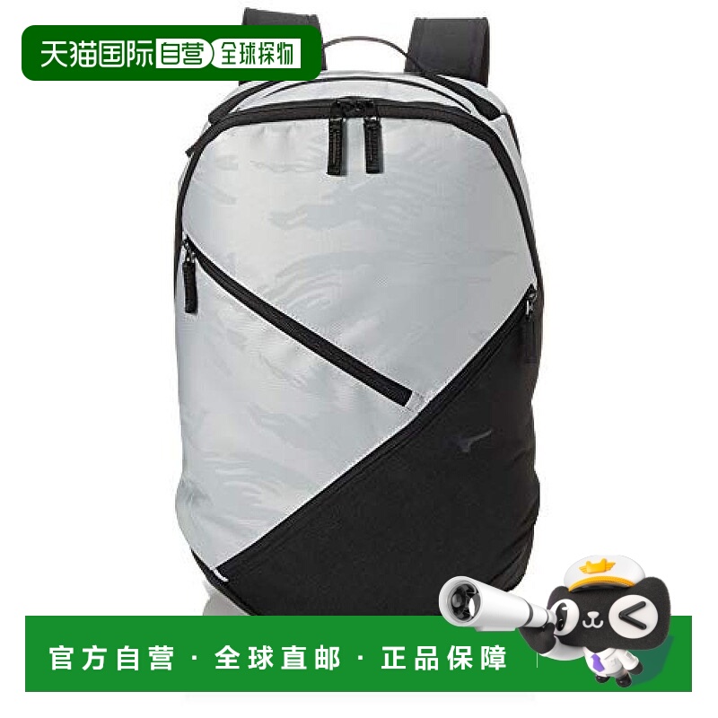 【日本直邮】Mizuno美津浓 运动束口袋 33JD0530  银色背包腰包