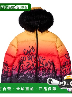 自营 cult of individualityCult's Puffer夹克搭配Sunburst毛皮-