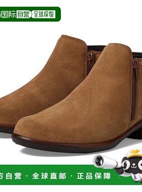 自营Naot Helm 26030-EAH Boots Women's Acorn Suede Side Zip A