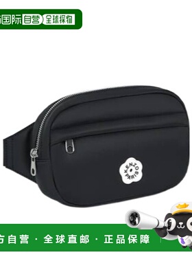香港直邮KENZO 女士腰包 FF62SA407F0299 AW2025 黑色 POUCH 
