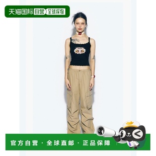 CALIE WINGS 女士吊带衫 ANGEL SLEEVEL CA24BSL009BK 韩国直邮ASIF