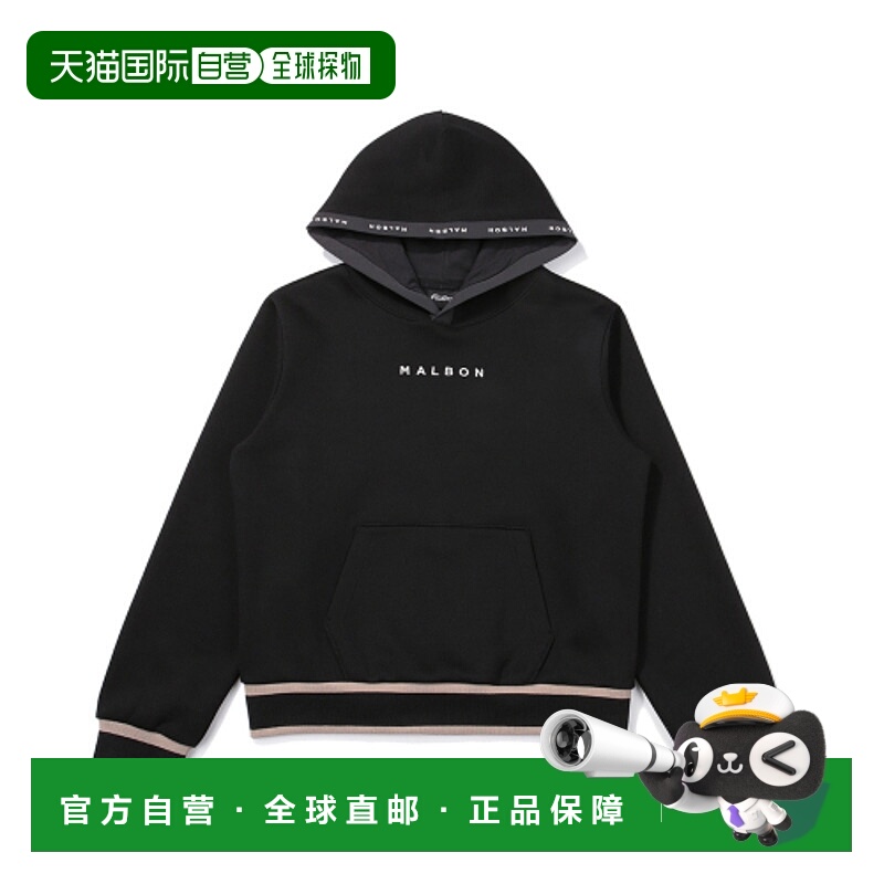 韩国直邮MALBON GOLF 女士连帽衫M4322PFS14BLK Airy Hoodie MTM
