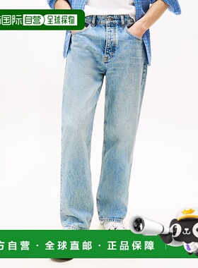 1h可退 日本直邮TOMMY JEANS 男士经典修身牛仔裤 DM21226直筒裤