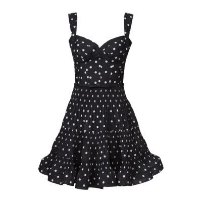 香港直邮Zimmermann 褶裥垂褶迷你连衣裙 7691DS26R