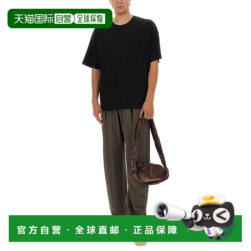 1h可退 香港直邮LEMAIRE 女士T恤 TO1457LJ1043BK999 AW2025 黑色