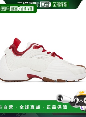 1h可退 香港直邮潮奢 Lanvin 朗雯 女士 独家发售白色 Flash-X 运