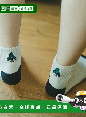 1h可退 日本直邮gym master 防蚊抗菌卡通刺绣短袜 G466624 / G46