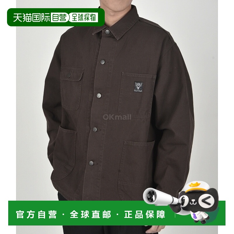 韩国直邮SOUTH2 WEST8 连体服 11.5盎司棉帆布夹克 男士青年款 货