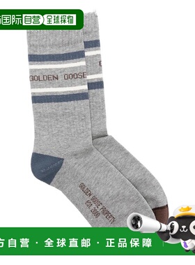 1h可退 香港直邮GOLDEN GOOSE 女士 条纹棉袜子 GUP00883P002205
