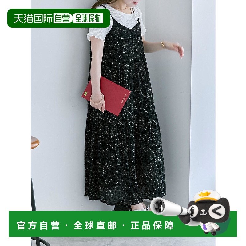 1h可退 日本直邮ehka sopo 女士成人可爱连衣裙 轻盈面料 清凉设