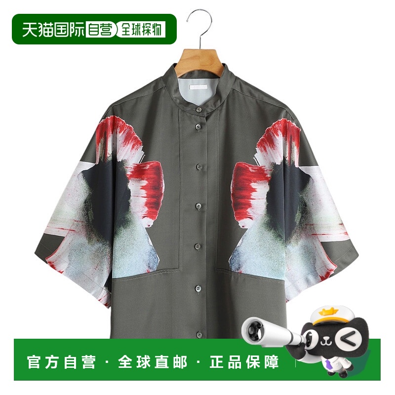 1h可退 日本直邮TELMA 女士大宇宙图案宽松T恤 TLM51FJ028新款