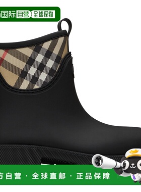 1h可退 香港直邮Burberry 巴宝莉 女士 黑色 Rubber Marsh Stamp