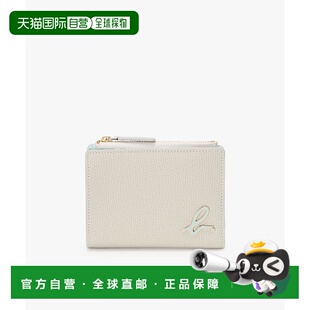 1h可退 日本直邮agnes b. 女士双色设计折叠皮质钱包 P295VCU6341