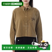 灯芯绒短款 衬衫 RC06X127S 韩国直邮CELINE 07IA