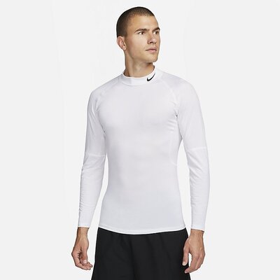 日本直邮NIKE Pro Dri-FIT 小高领运动服健身男士上衣FB7909-100