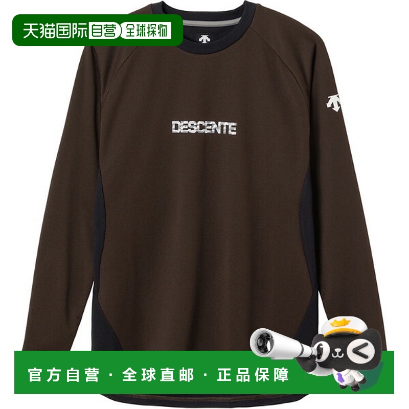 日本直邮DESCENTE 训练衫长袖排球男女通用DV5FLT02U-BW