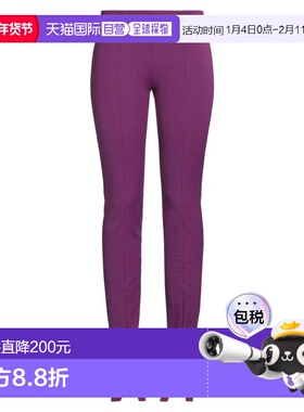 香港直邮Sportmax 斯宝麦斯 女士 休闲长裤 purple紫色 舒适时尚