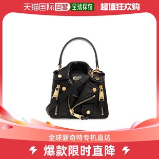 徽标贴片机车托特包 女士Moschino Moschino 香港直邮潮奢