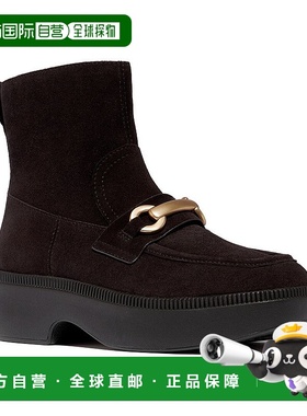 自营 FitFlop F-Luma麂皮靴-棕色 美国直发奥莱短靴