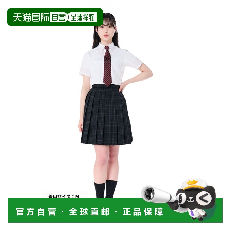 日本直邮衬衫 短袖 女孩形状记忆正装衬衫 免烫 制服 剪裁衬衫 形
