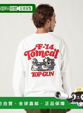 日本直邮AVIREX SAGARA TOM CAT L/S T-SHIRT [AV1129EM018388] T