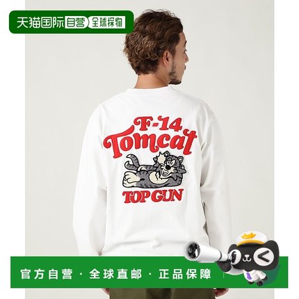 日本直邮AVIREX SAGARA TOM CAT L/S T-SHIRT [AV1129EM018388] T